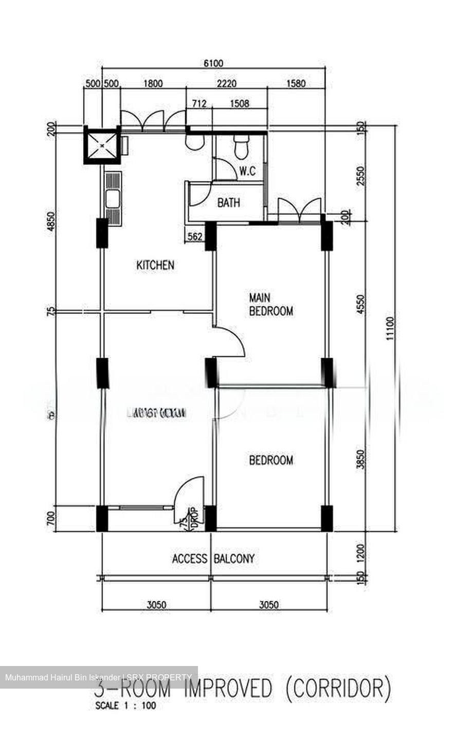 Blk 108 Serangoon North Avenue 1 (Serangoon), HDB 3 Rooms #613814511